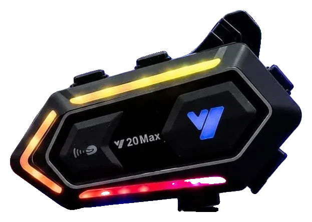 Intercomunicador V20 MAX para casco de motocicleta