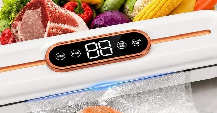 Selladora al vacío con bolsas incluidas