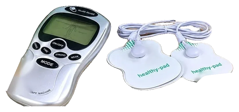 Máquina de terapia digital ST-688 con sus electrodos